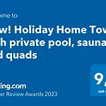 Holiday Home Tower With Private Pool, Sauna And Quads