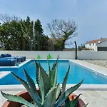 Beautiful New Villa With A Pool, Near Sandy Beach, Large Garden - By Traveler Tourist Agency Krk Id 2384