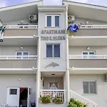 Apartments Tiho & Jelena - Studio Apartment With Balcony And Sea View Fureal