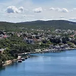 Big Blue, Cozy Comfort With A Sea View In Maslenica, Just 220 M From The Beach