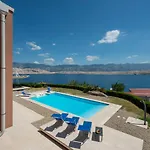 Luxury Seafront Villa Exclusive Pag With Private Pool By The Beach On Pag Island