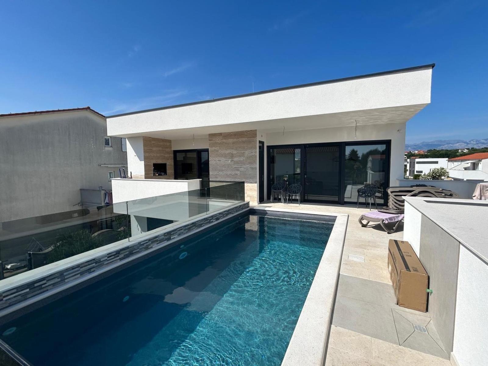 Ap With Pool Zadar Nin Vila Vrsi