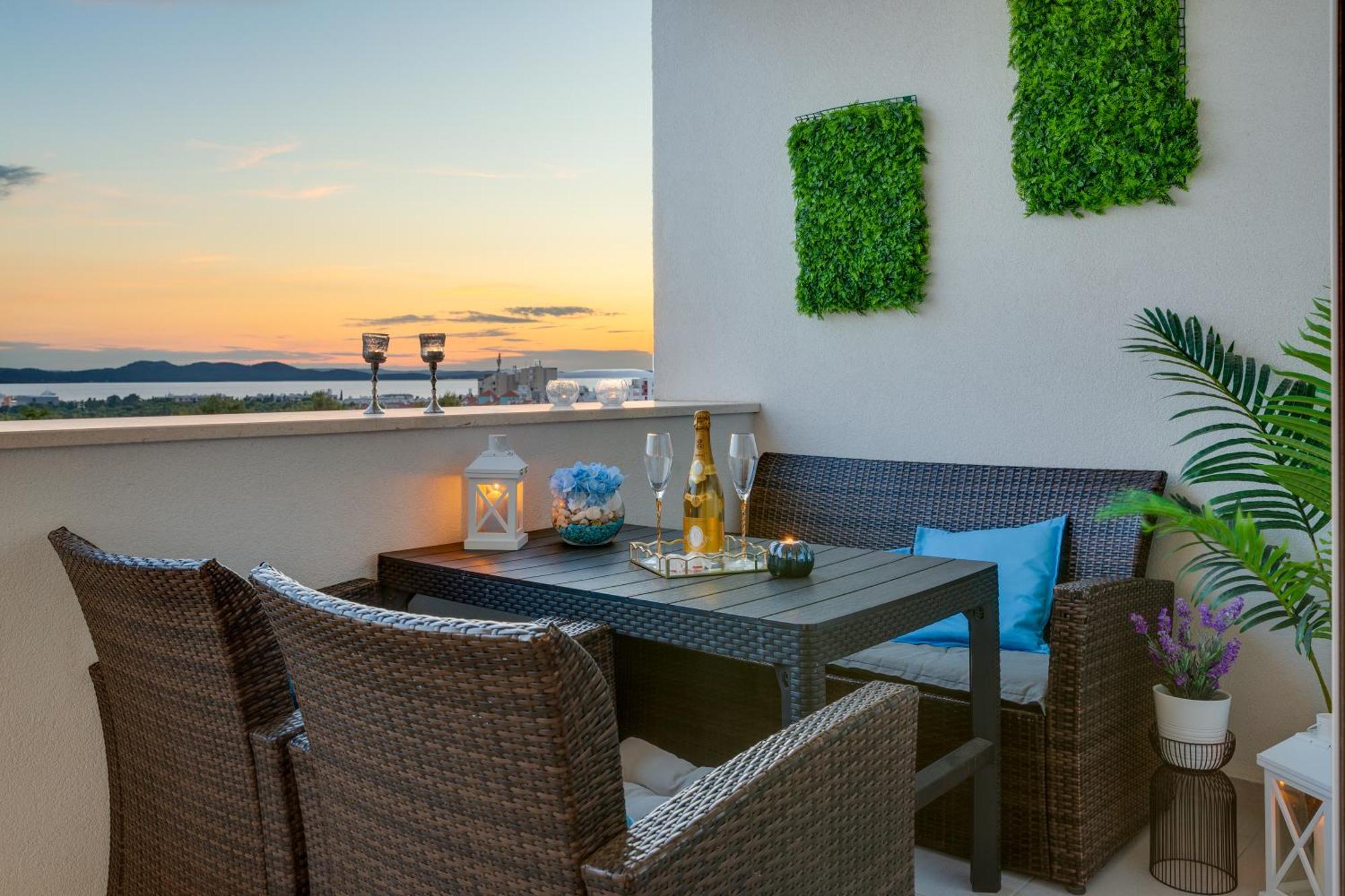 Stella Maris 2bdr, Balcony, Sea View, Garage, Bbq Apartmán *